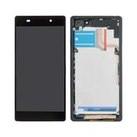 Sony Xperia Z2 Lcd Ekran Dokunmatik Siyah Çıtalı