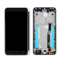 Asus Zenfone 3 Ze552kl Lcd Ekran Dokunmatik Siyah Çıtalı