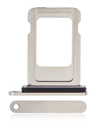 Apple iPhone 15 Pro Max Uyumlu Sim Kart Tepsisi Beyaz