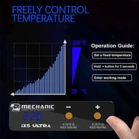 Mechanic iX5 Ultra Universal PCB Anakart Ön Isıtma Platformu 