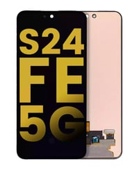 Samsung Galaxy S24 Fe S721 Uyumlu Lcd Ekran Dokunmatik Siyah Servis Çıtasız