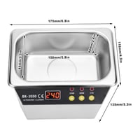 Baku BK-3550 0,5 L Paslanmaz Çelik Ultrasonik Temizleme Cihazı