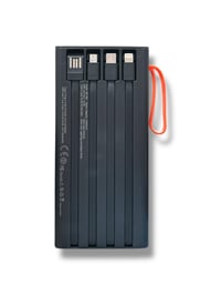 ARZ-002 Powerbank Taşınabilir Hızlı Şarj Cihazı Siyah 10000 mAh