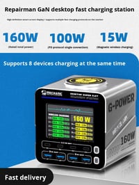 Mechanic E-Power PMechanic G-POWER 160W GaN Masaüstü Hızlı Şarj İstasyonu