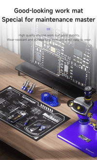 Mechanic V77 600x350mm Antistatik Isıya Dayanıklı Teknik Servis Çalışma Matı