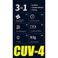 Mechanic CUV-4 2'si 1 Arada UV Kürleme ve Duman Tahliye Fanı
