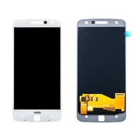 Motorola Moto Z Lcd Ekran Dokunmatik Beyaz Çıtasız