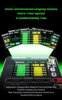 Mechanic Power 200 200W GaN Hızlı Şarj İstasyonu ve Ayarlanabilir Güç Kaynağı