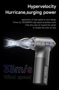 Mechanic DB10 Turbo Hava Üfleme ve Vakum Cihazı