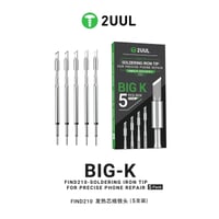 2UUL FD21 Big-K Tipi C210 Uyumlu Lehimleme Ucu Seti (5'li Paket)
