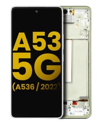 Samsung Galaxy A53 5g A536 Uyumlu Lcd Ekran Dokunmatik Siyah Servis Çıtalı