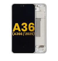 Samsung Galaxy A36 5g A366 Uyumlu Lcd Ekran Dokunmatik Silver Servis Çıtalı