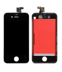 Apple iPhone 4 Uyumlu Lcd Ekran Dokunmatik Siyah