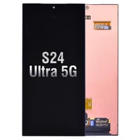 Samsung Galaxy S24 Ultra S928 Uyumlu Lcd Ekran Dokunmatik Siyah Servis Çıtasız