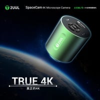 2UUL MS01 SpaceCam 4K Mikroskop Kamerası 8.29MP Sony CMOS HDMI Type-C Yeşil
