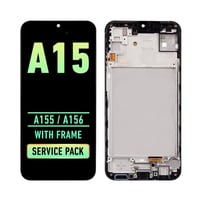 Samsung Galaxy A15 4g A155 Uyumlu Lcd Ekran Dokunmatik Siyah Çıtalı Servis