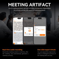 Wearfit AI Akıllı Asistan ve Çeviri Cihazı Beyaz