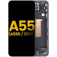 Samsung Galaxy A55 5g A556 Uyumlu Lcd Ekran Dokunmatik Siyah Çıtalı Servis
