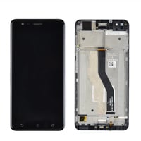 Asus Zenfone Zoom S Ze553kl Uyumlu Lcd Ekran Dokunmatik Siyah Çıtalı