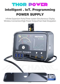 Mechanic Thor Power Akıllı DC Güç Kaynağı ve Arıza Tespit Cihazı