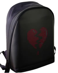 Funky BAG Led Ekranlı Akıllı Sırt Çantası Siyah