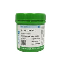 Alpha CVP520 Düşük Sıcaklıkta Eriyen Kurşunsuz Krem Lehim