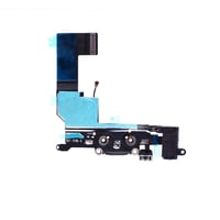Apple iPhone 5s Kulaklık Soketli Şarj Soketli Film Flex Siyah