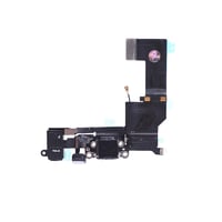 Apple iPhone 5s Kulaklık Soketli Şarj Soketli Film Flex Siyah