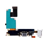 Apple iPhone 6s Plus Kulaklık Soketli Şarj Soketli Film Beyaz
