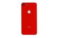 Apple iPhone 8 Arka Kapak Kamera Lensli Kırmızı