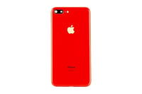 Apple iPhone 8 Plus Arka Kapak Kamera Lensli Kırmızı