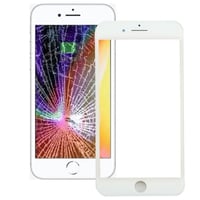 Apple iPhone 8 Plus Lens Ocalı Çıtalı Beyaz