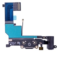 Apple iPhone Se Kulaklık Soketli Şarj Soketli Film Flex Siyah