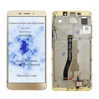 Asus Zenfone 3 Laser Zc551kl Lcd Ekran Dokunmatik Gold Çıtalı