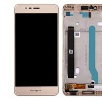 Asus Zenfone 3 Max 5.2 Zc520tl Lcd Ekran Dokunmatik Gold Çıtalı
