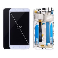 Asus Zenfone 3 Max 5.5 Zc553kl Lcd Ekran Dokunmatik Beyaz Çıtalı