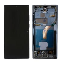 Samsung Galaxy S22 Ultra S908 Uyumlu Lcd Ekran Dokunmatik Mavi Servis 