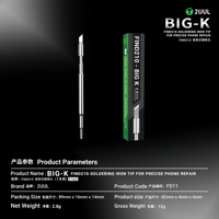 2UUL FD11 Big-K Tipi C210 Uyumlu Lehimleme Ucu
