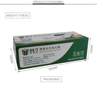 BEST-8611BL 5 / 10X Katlanır  Led ve Büyüteçli Masa Aydınlatma Cihazı