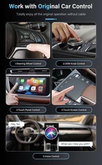 Araç İçi Multimedya Smart Box | CarPlay, Android Auto, Netflix & YouTube