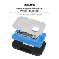 Relife RL-601T 31'i 1 Arada Orta Katman Kalay Dikme BGA Reballing Platform Seti (iPhone X – 17 Pro Max)