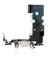 Apple iPhone Se 2020 Uyumlu Şarj Soketli Mikrofon Filmi Flex Beyaz