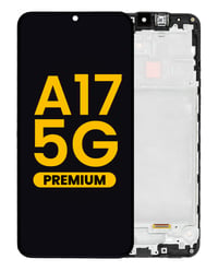 Samsung Galaxy A17 5g A176 Uyumlu Lcd Ekran Dokunmatik Siyah Servis Çıtalı