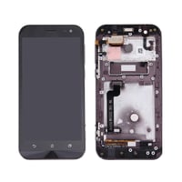 Asus Zenfone Zoom Zx551ml Lcd Ekran Dokunmatik Siyah Çıtalı