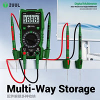 2UUL MT30 Smart Auto-Range Otomatik Dijital Multimetre CAT III 600V