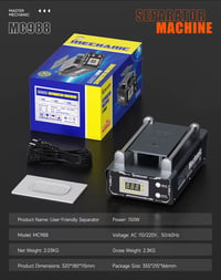 Mechanic MC988 10.5 İnç Vakumlu Isı Kontrollü Ekran Ayırma Makinesi