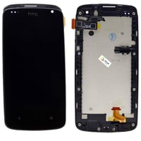 Htc Desire 500 Lcd Ekran Dokunmatik Siyah Çıtalı