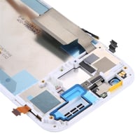 Htc One M8 Lcd Ekran Dokunmatik Gümüş Çıtalı