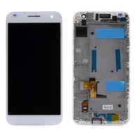 Huawei G7 Lcd Ekran Dokunmatik Beyaz Çıtalı