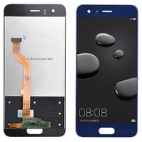 Huawei Honor 9 Lcd Ekran Dokunmatik Mavi Çıtasız